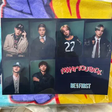 BE:FIRST 팬미팅 회장 한정판 특전 스티커 시트 새상품 비퍼스트
