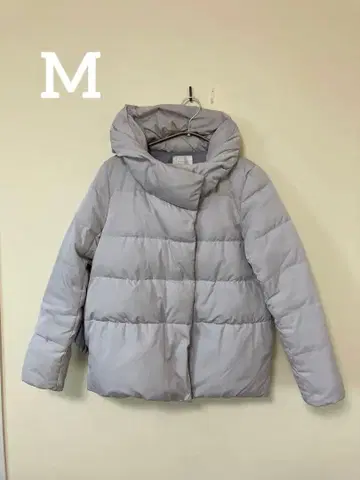 다운 자켓 grove 라이트 그레이 숏