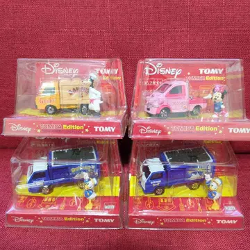 TOMMY 디즈니 미니카 4대 세트