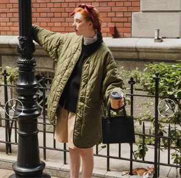 bonlecill 2way 퀼팅 라이너 노카라 자켓/베스트