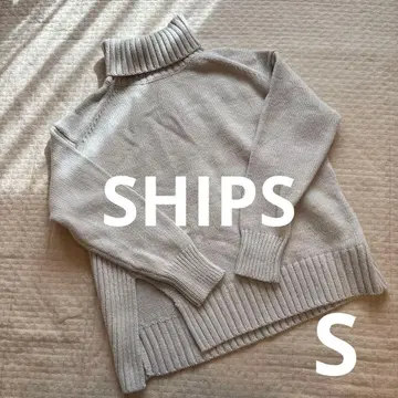 [ 새상품급 ] SHIPS 스웨터 터틀넥 그레이지 S