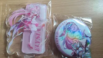 붕괴3rd 아키하바라 아크릴 스탠드 캔뱃지 엘리시아