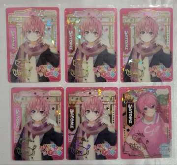 스토푸리 사토미 패밀리 컬렉션 레어 6장 세트