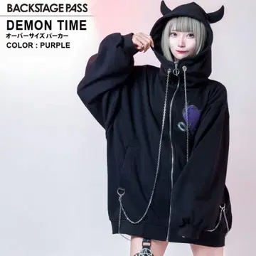 BACKSTAGE PASS DEMON TIME 후드티