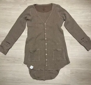 ALEXA STAM 코튼 가디건 브라운