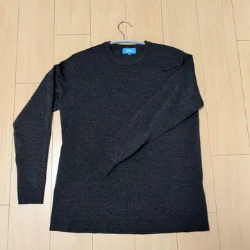 WWS 다크 그레이 M 워셔블 스트레치 니트