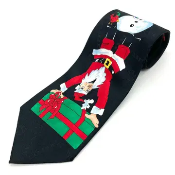 HALLMARK 넥타이 산타클로스 선물 눈사람 구제 의류 올 패턴