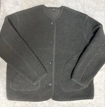 UNIQLO 카키색 플리스 자켓 XL 미사용품