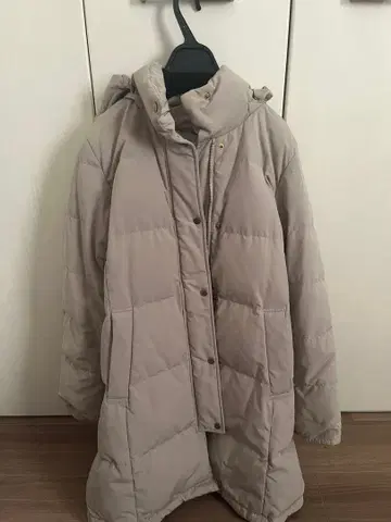 GLOBAL WORK 미 실루엣 다운 코트 M