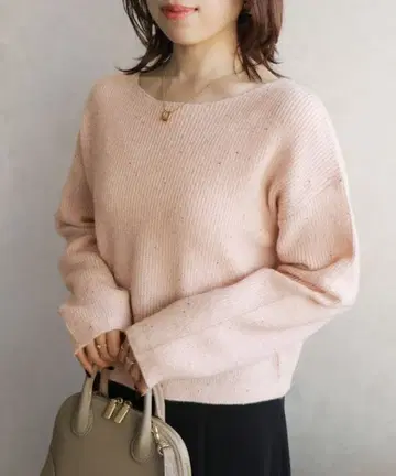 스팽글 라메 니트 미슈마슈