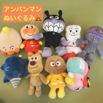 호빵맨 봉제 인형 세트