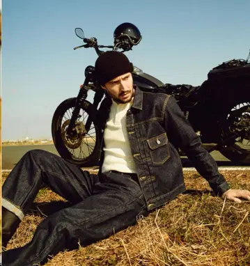 Schott 데님 자켓 1st