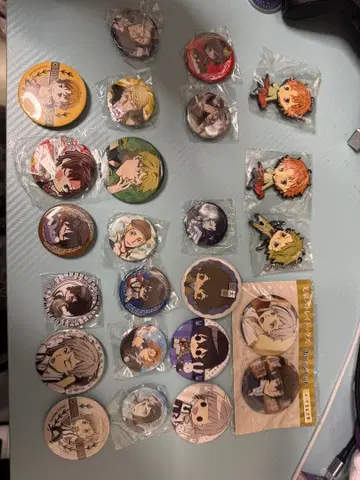 문호 스트레이독스 캔 배지 러버 키링