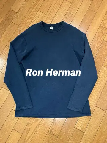 론 헤르만 긴팔 티셔츠 네이비 L 사이즈