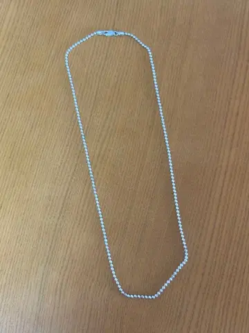 925 실버 목걸이 볼 체인