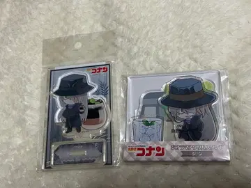 명탐정 코난 진 캐릭터 페코 아크릴 스탠드 2개 세트