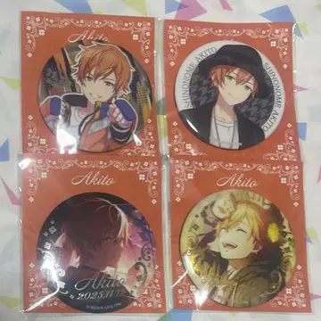 시노노메 아키토 하피코레 캔뱃지 세트 1