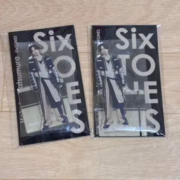 SixTONES 마츠무라 호쿠토 아크릴 스탠드 2개 세트