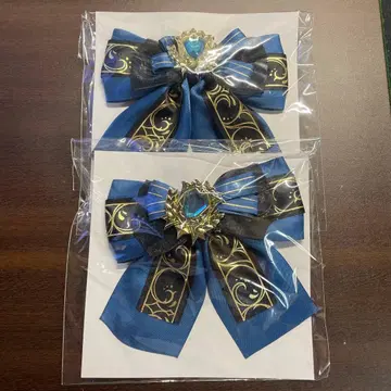 니지산지 쿠로노와 카나에 응원봉 리본 2점