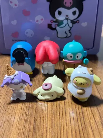 산리오 가챠가챠 세트