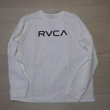RVCA 화이트 긴팔 래쉬가드 XL
