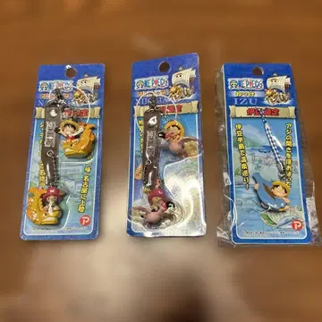 원피스 지역 한정 스트랩 2점 & 끈 장식 1점 미개봉품