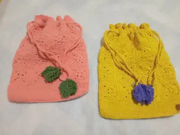 레리안 온라인 구매 크로셰 뜨개질 백 2종 세트