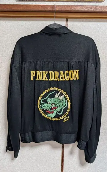 CREAM SODA PINK DRAGON 자수 스포츠 자켓