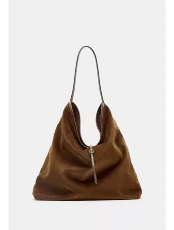 ZARA 코듀로이 토트백 택 포함 새상품