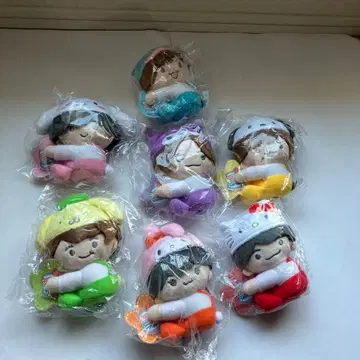 나니와단시 로손 나니와단시 x 산리오 콜라보 마스코트 7개 세트