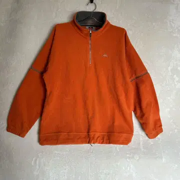 90년대 카파 하프 지퍼 플리스 자켓 오렌지