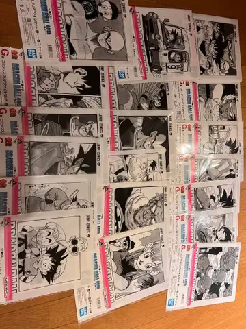 제일복권 드래곤볼 40th ~그 첫 번째~ G상 클리어 파일 19종