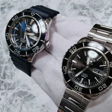 SEIKO SNZH55 SNZH53 블랙 네이비 세이코5 레어템