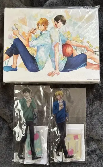 히라노와 카기우라 하루조노 쇼 아크릴 스탠드 캔버스 아트