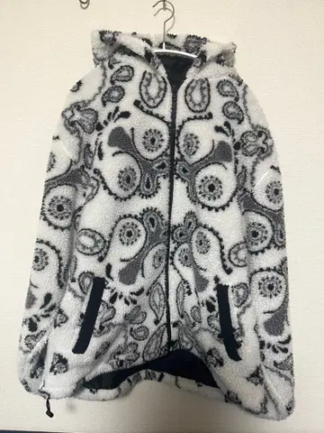 FR2 페이즐리 보아 Paisley Fleece Hoodie XL