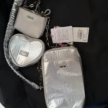 FURFUR 실버 백 세트