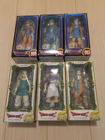 드래곤 퀘스트 용사 소프트 비닐 캐릭터 세트 6체
