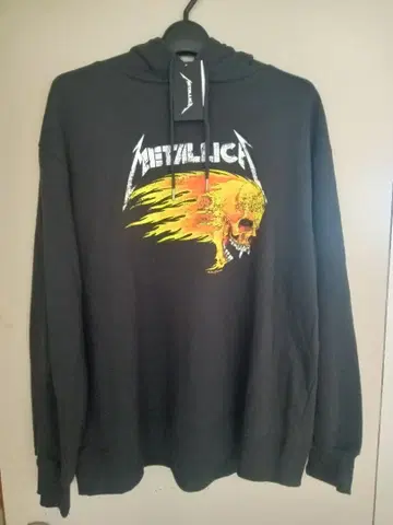 Metallica 블랙 후드티