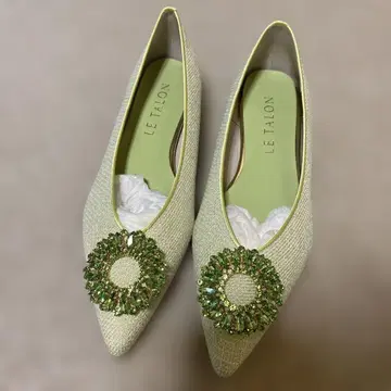 LE TALON 비쥬 플랫슈즈