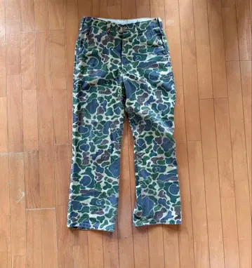 60s 헌터 카모 팬츠 vintage