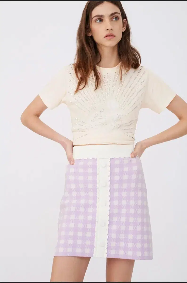 MAJE 마쥬 Maje knit skirt on Bunjang Global