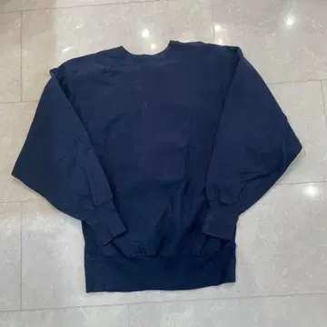 목 없는 USA제 리버스 위브 XL 네이비 리버스 위브