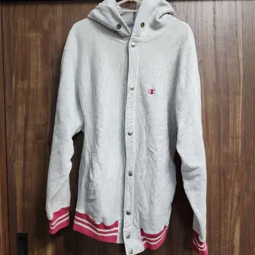 Champion 후드 스냅 맨투맨