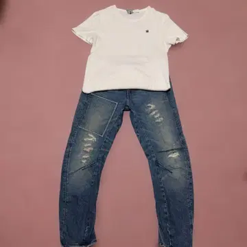 [ 세트 상품 ] G-Star RAW 상쾌한 셔츠 & 청바지