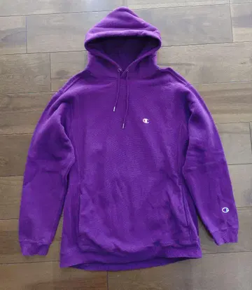 챔피온 후드티 리버스 위브 사이즈 L 보라색 사용 5회 정도