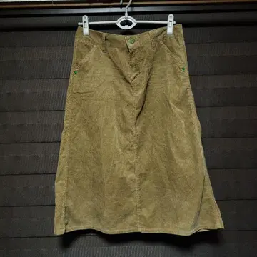 OSH KOSH 코듀로이 미디 스커트