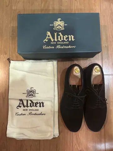 Alden BEAMS 별주 스웨이드 모디파이드 라스트 B/D9 4023