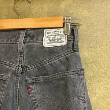 Levi's HIGH LOOSE 24 센터 크리즈 있음