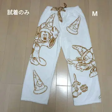 도쿄 디즈니 리조트 미키 판타지아 룸웨어 M 사이즈 바지만