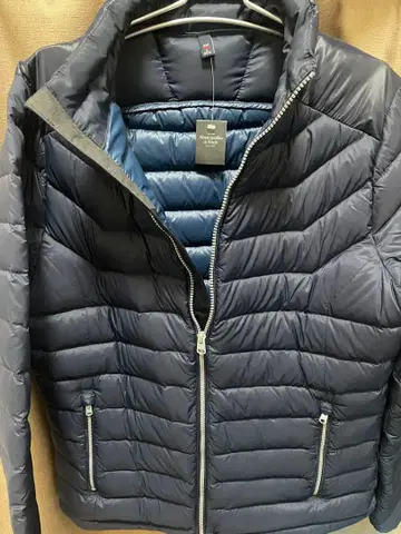 아바클로 라이트 다운 네이비 M 미사용 새상품 골동품 구하기 어려움!?